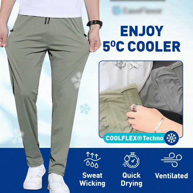 💖LAST DAY SALE 50% OFF❄️2025 New Unisex Quick Dry Ultra Stretch Ice Silk Pants