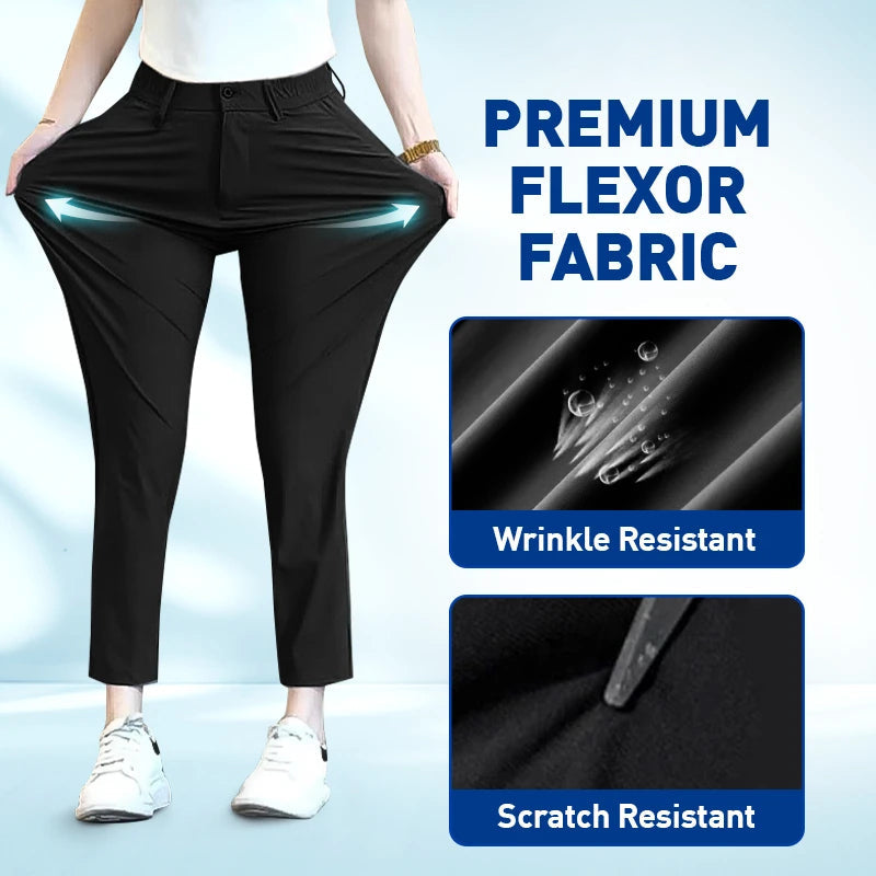 💖LAST DAY SALE 50% OFF❄️2025 New Unisex Quick Dry Ultra Stretch Ice Silk Pants