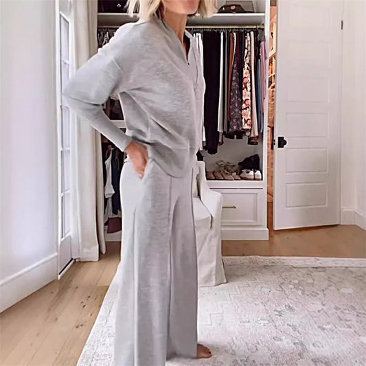🎉49% OFF🥳 Chic V-Neck Two-Piece Outfit