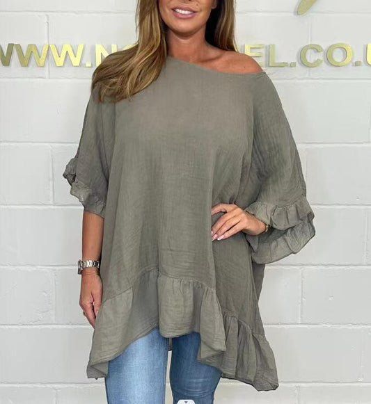 Elegant Ruffle Blouses