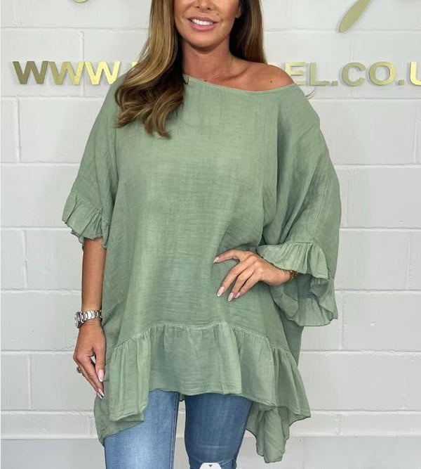Elegant Ruffle Blouses